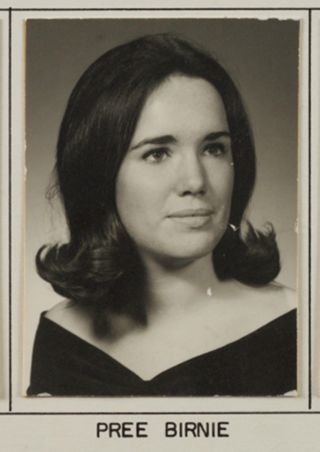 Theta Chapter Composite Detail, Pree Birnie, 1968