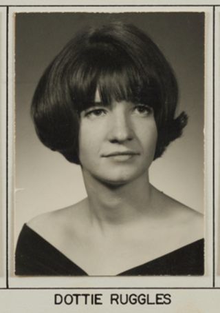 Theta Chapter Composite Detail, Dotti Ruggles, 1968