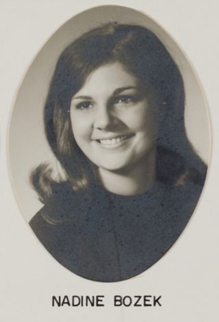 Theta Chapter Composite Detail, Nadine Bozek, 1969