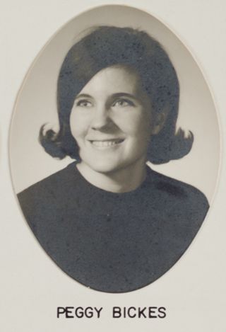 Theta Chapter Composite Detail, Peggy Bickes, 1969