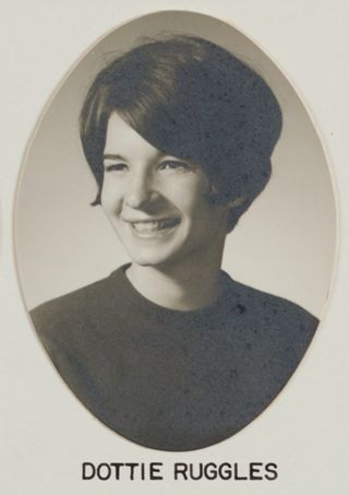 Theta Chapter Composite Detail, Dottie Ruggles, 1969