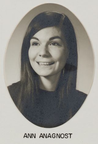 Theta Chapter Composite Detail, Ann Anagnost, 1969