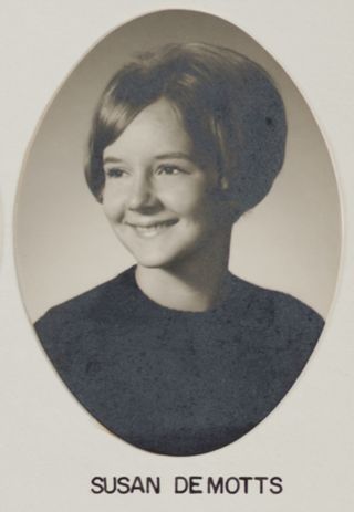 Theta Chapter Composite Detail, Susan DeMotts, 1969