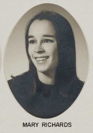 Theta Chapter Composite Detail, Mary Richards, 1969