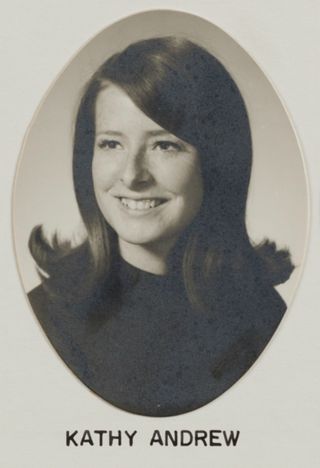 Theta Chapter Composite Detail, Kathy Andrew, 1969