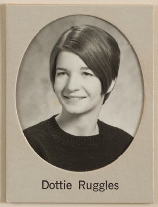 Theta Chapter Composite Detail, Dottie Ruggles, 1969-1970