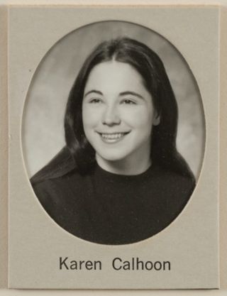 Theta Chapter Composite Detail, Karen Calhoon, 1969-1970