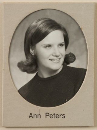 Theta Chapter Composite Detail, Ann Peters, 1969-1970