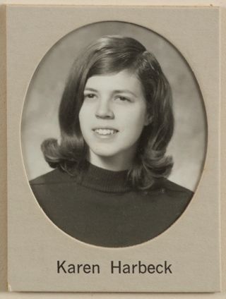 Theta Chapter Composite Detail, Karen Harbeck, 1969-1970