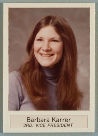 Theta Chapter Composite Detail, Barbara Karrer, 1975-1976