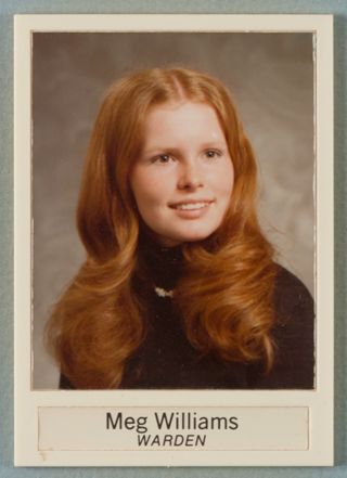 Theta Chapter Composite Detail, Meg Williams, 1975-1976