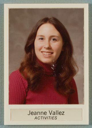 Theta Chapter Composite Detail, Jeanne Vallez, 1975-1976