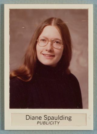 Theta Chapter Composite Detail, Diane Spaulding, 1975-1976