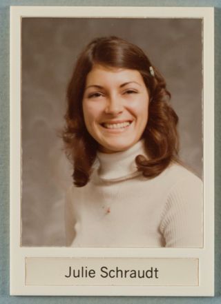 Theta Chapter Composite Detail, Julie Schraudt, 1975-1976