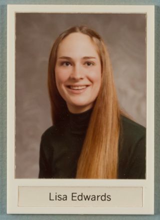 Theta Chapter Composite Detail, Lisa Edwards, 1975-1976