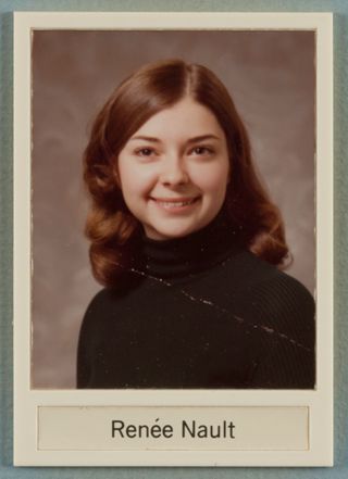 Theta Chapter Composite Detail, Renée Nault, 1975-1976