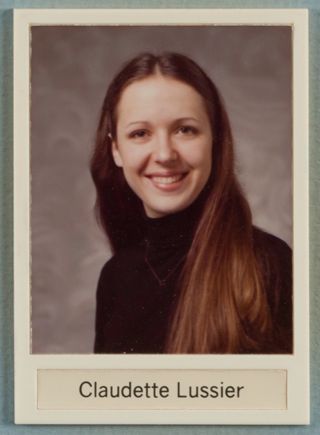 Theta Chapter Composite Detail, Claudette Lussier, 1975-1976