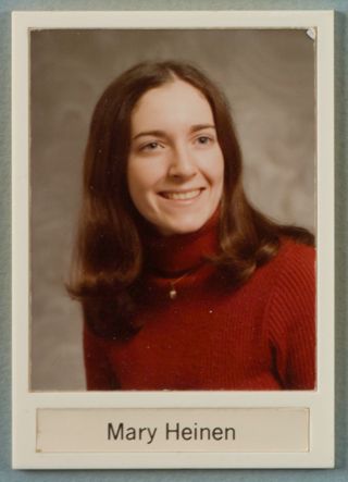 Theta Chapter Composite Detail, Mary Heinen, 1975-1976