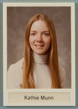 Theta Chapter Composite Detail, Kathie Munn, 1975-1976