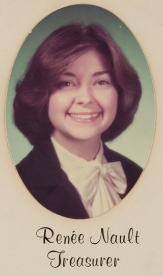 Theta Chapter Composite Detail, Renée Nault, 1976-1977