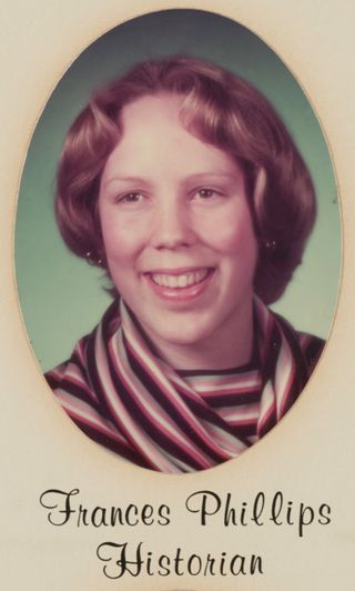 Theta Chapter Composite Detail, Frances Phillips, 1976-1977