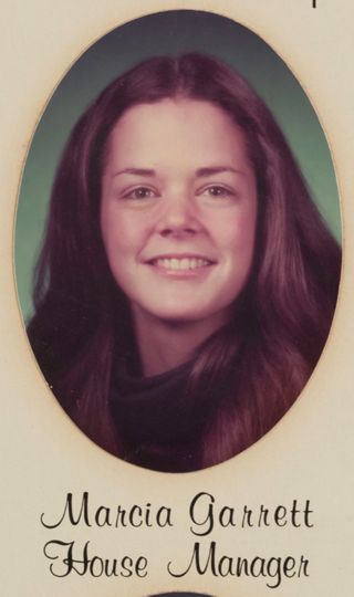 Theta Chapter Composite Detail, Marcia Garrett, 1976-1977