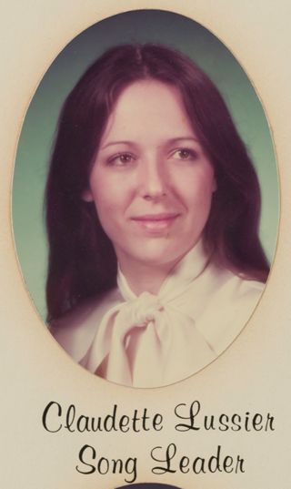 Theta Chapter Composite Detail, Claudette Lussier, 1976-1977