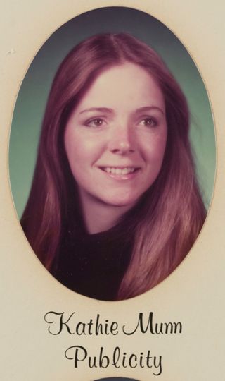 Theta Chapter Composite Detail, Kathie Munn, 1976-1977