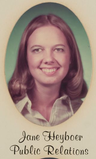 Theta Chapter Composite Detail, Jane Heyboer, 1976-1977