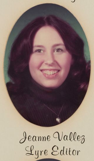 Theta Chapter Composite Detail, Jeanne Vallez, 1976-1977