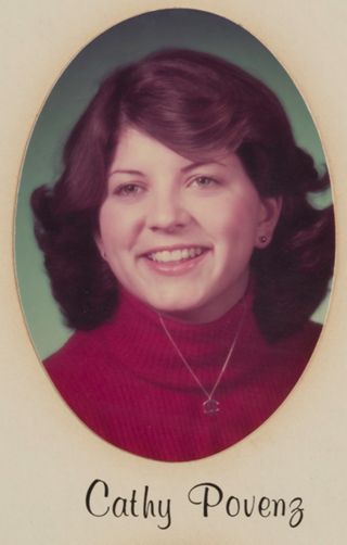 Theta Chapter Composite Detail, Cathy Povenz, 1976-1977