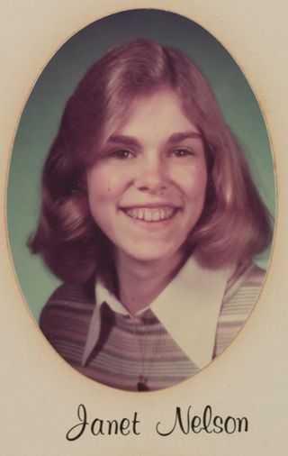 Theta Chapter Composite Detail, Janet Nelson, 1976-1977