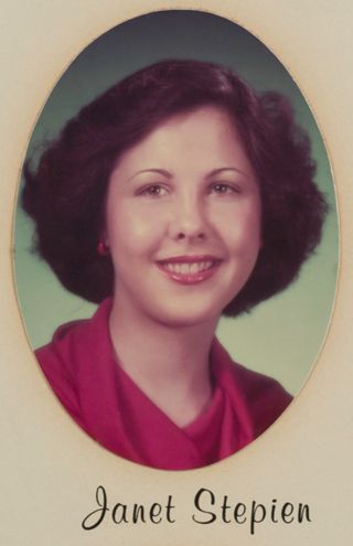 Theta Chapter Composite Detail, Janet Stepien, 1976-1977