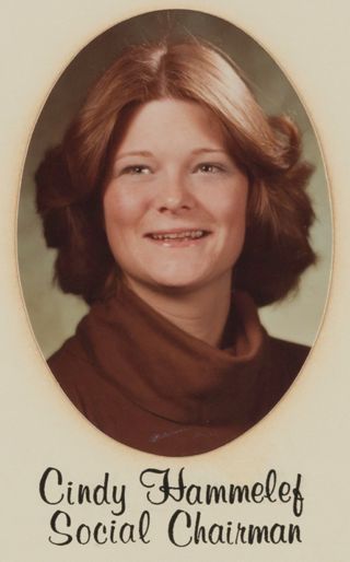 Theta Chapter Composite Detail, Cindy Hammelef, 1977-1978