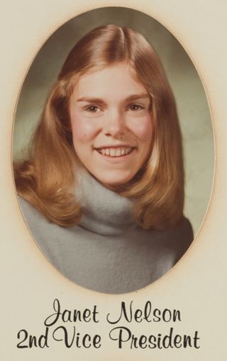 Theta Chapter Composite Detail, Janet Nelson, 1977-1978