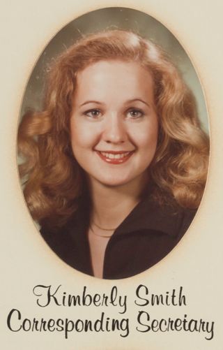 Theta Chapter Composite Detail, Kimberly Smith, 1977-1978