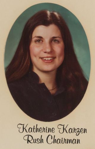 Theta Chapter Composite Detail, Katherine Karzen, 1978-1979