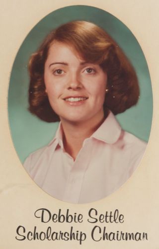 Theta Chapter Composite Detail, Debbie Settle, 1978-1979