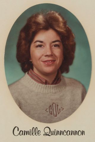 Theta Chapter Composite Detail, Camille Quinncannon, 1978-1979