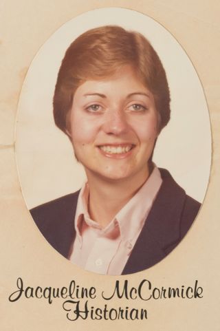 Theta Chapter Composite Detail, Jacqueline McCormick, 1979-1980