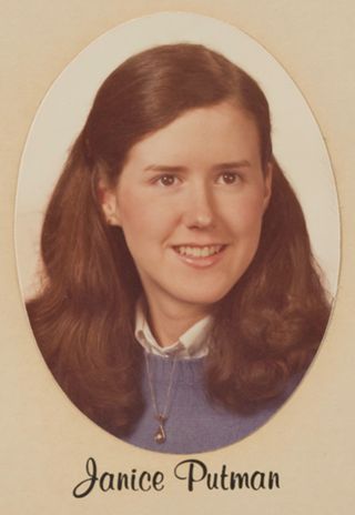 Theta Chapter Composite Detail, Janice Putman, 1979-1980