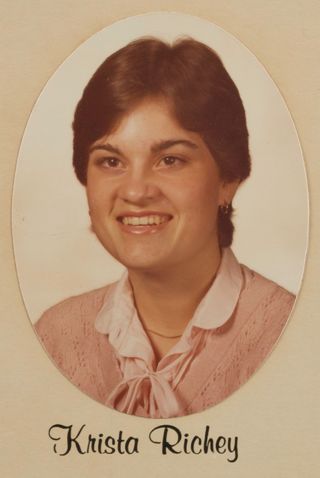 Theta Chapter Composite Detail, Krista Richey, 1979-1980