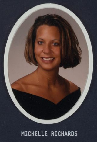 Theta Chapter Composite Detail, Michelle Richards, 1997-1998