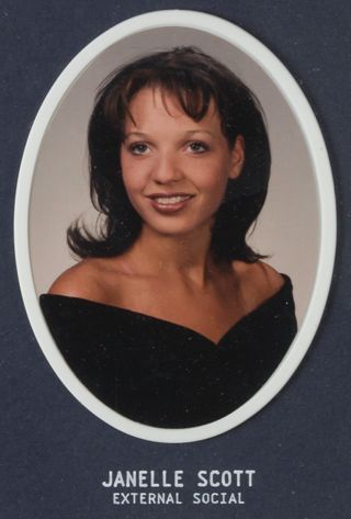 Theta Chapter Composite Detail, Janelle Scott, 1997-1998