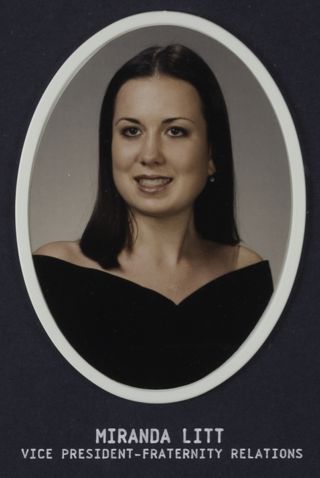 Theta Chapter Composite Detail, Miranda Litt, 1997-1998
