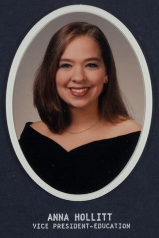 Theta Chapter Composite Detail, Anna Hollitt, 1997-1998