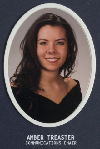 Theta Chapter Composite Detail, Amber Treaster, 1997-1998