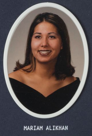 Theta Chapter Composite Detail, Mariam Alikhan, 1997-1998