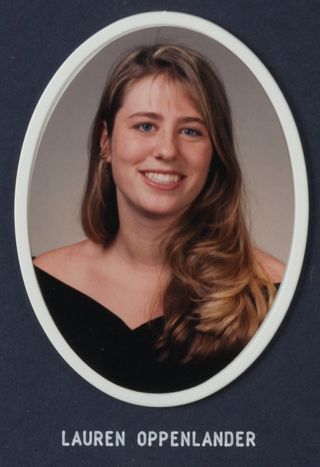 Theta Chapter Composite Detail, Lauren Oppenlander, 1997-1998