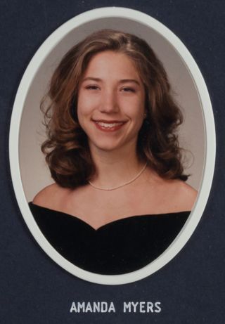 Theta Chapter Composite Detail, Amanda Myers, 1997-1998